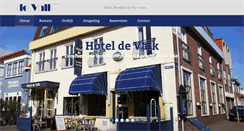 Desktop Screenshot of devalkhotel.nl